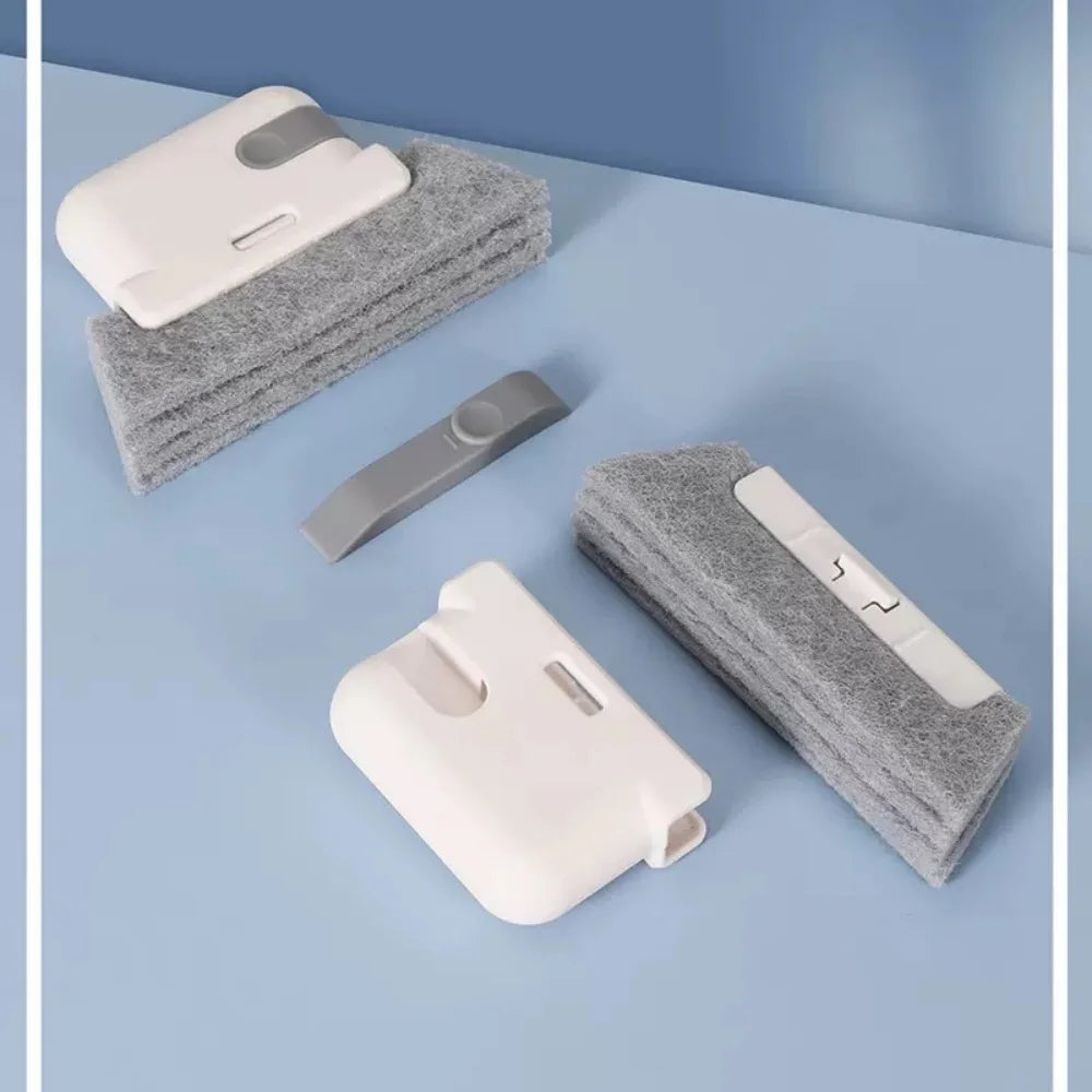 1/2/3Pcs Groove Cleaning Tool Window Frame Door Groove Cleaning Brush Sliding Door Track Cleaning Tool Hand-held Crevice Cleaner