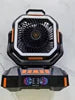 2026 Model - 40000mAh  Remote Control Portable Outdoor Camping Fan with LED Lighting and Solar Charging Capability
