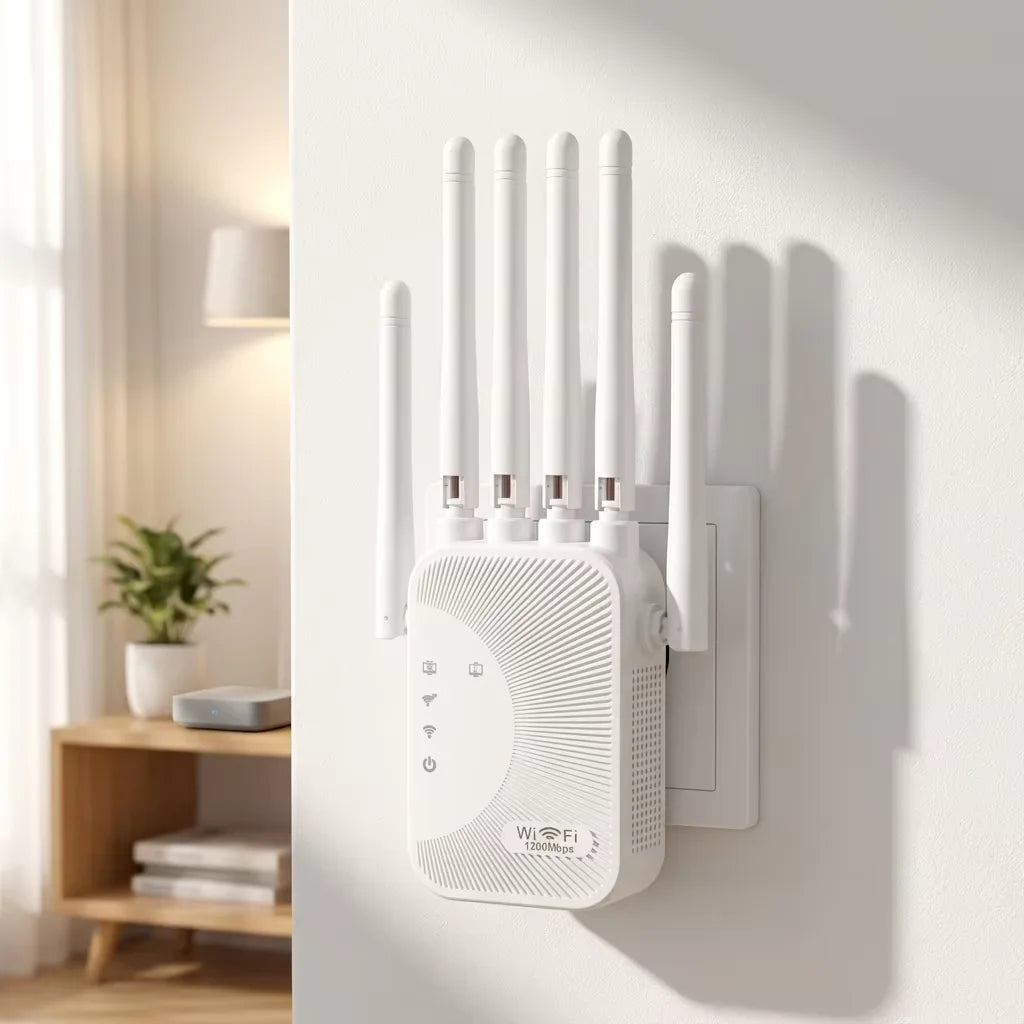 Dual Band Wifi AmplifierAC1200/AC300  2.4G/5G Repeater Network Expander Range Extender Wireless Router Signal Booster