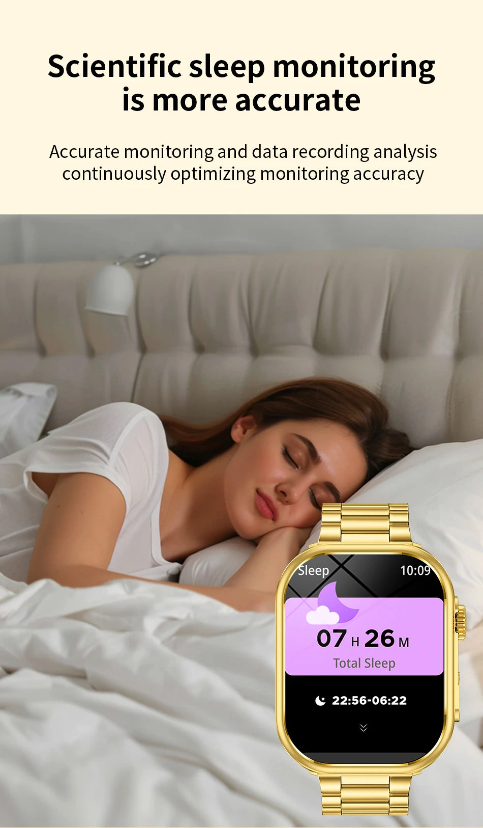 LIGE New Smart Watch Men 2.01'' HD Flashlight Bluetooth Call Heart Rate Sleep Health Monitor Sports Waterproof Smartwatch Women