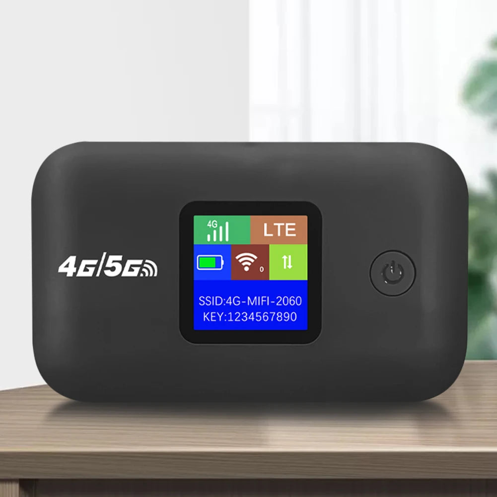 4G Mobile WIFI Router 150Mbps 4G LTE Wireless Router 3000mA Portable Pocket MiFi Modem Mobile Wifi Hotspot with Sim Card Slot