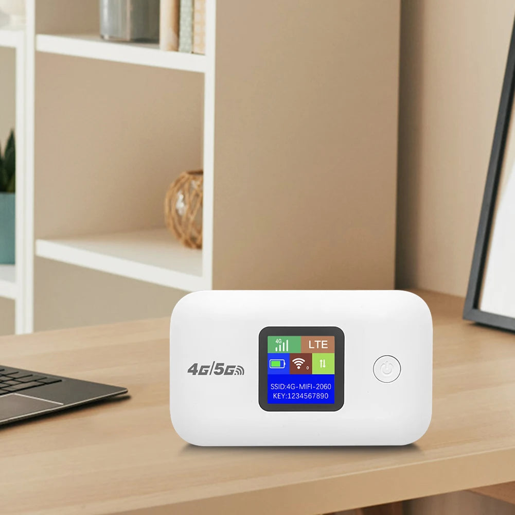 4G Mobile WIFI Router 150Mbps 4G LTE Wireless Router 3000mA Portable Pocket MiFi Modem Mobile Wifi Hotspot with Sim Card Slot