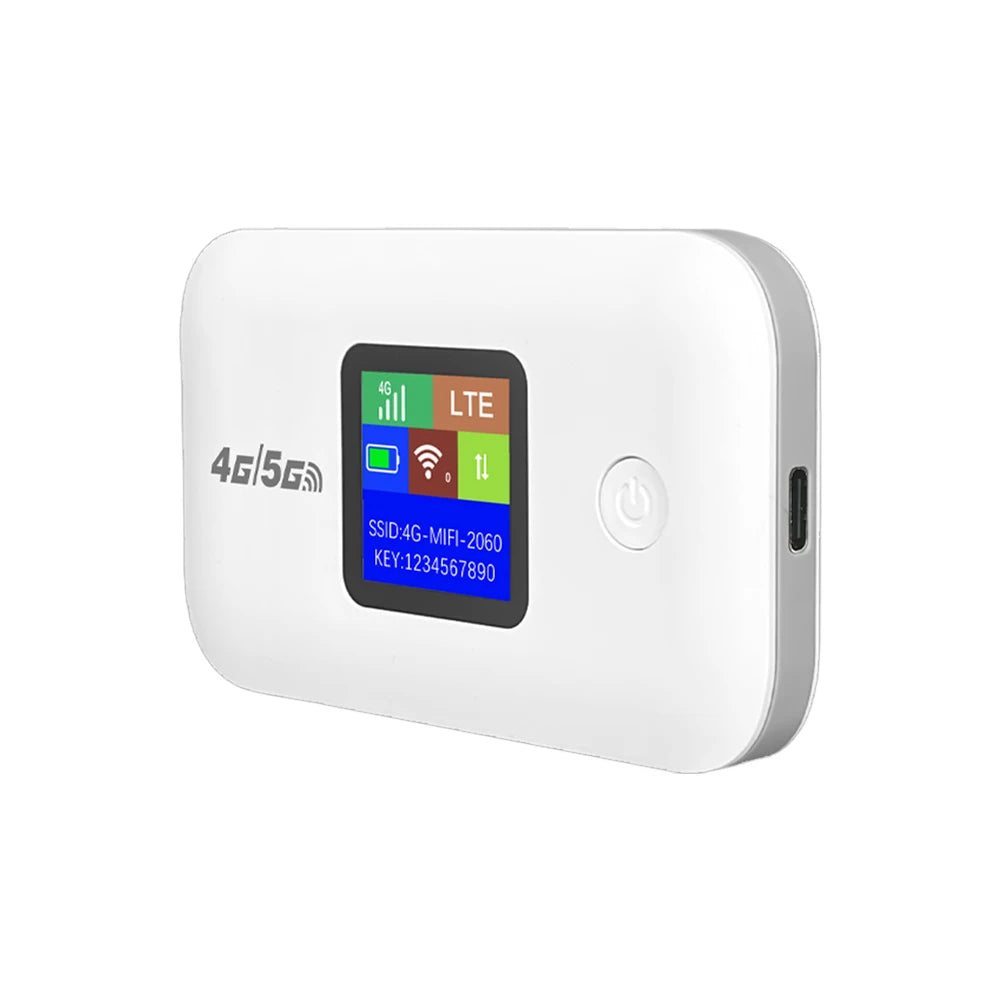 4G Mobile WIFI Router 150Mbps 4G LTE Wireless Router 3000mA Portable Pocket MiFi Modem Mobile Wifi Hotspot with Sim Card Slot