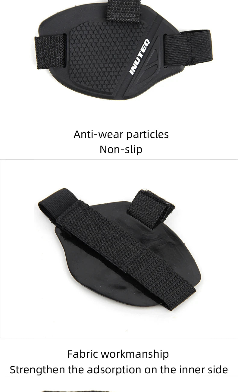 Motorcycle Shift Pad Rubber Boot Protective Cover Adjustable Shifter Shield Anti Slip Pad Shoe Cover Motorcycle Shoe Protection