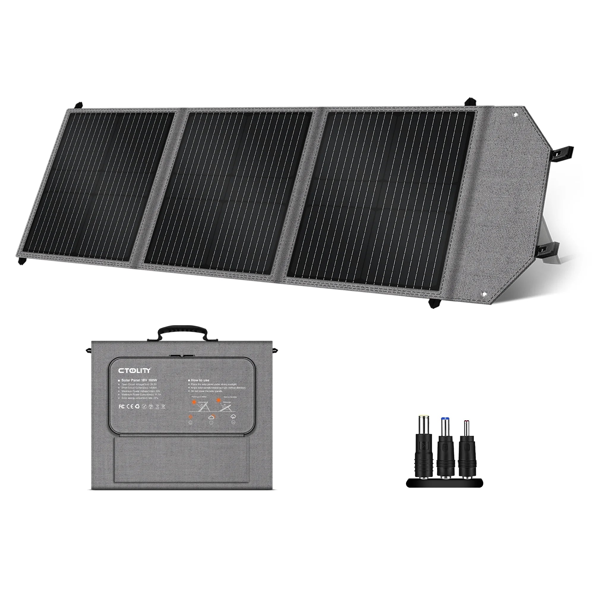 500W 1800W Power Station With 100W Solar Panel 18V USB TYPE-C Portable Power Bank 345Wh 1000Wh Lifepo4 Battery Charging Station