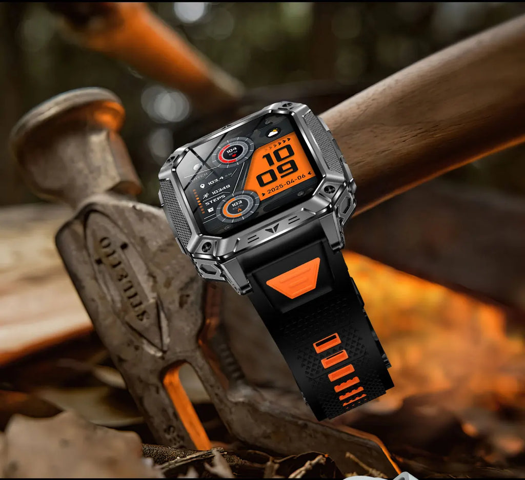 2026 New T-REX3 exercise 1400mAh Battery Smart Watch Tracking 10ATM Waterproof Sports Tracker Outdoor Military Smart Watch Men