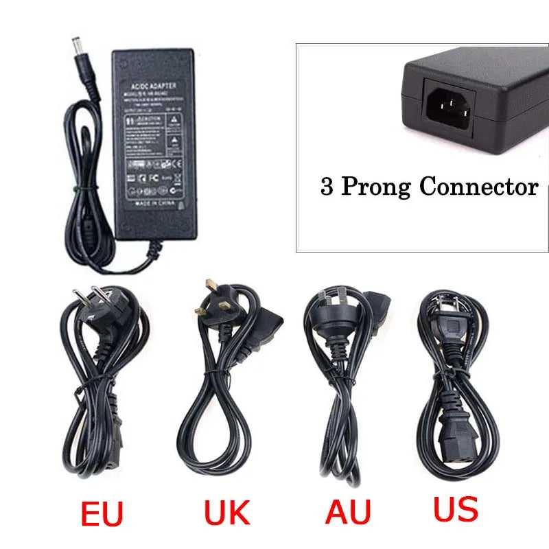 Lighting Transformer AC 110V~220V To DC 12V Switching Power Supply 1A 2A 3A 5A 6A 8A 10A Power Adapter For LED Light Camera