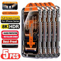 5PCS Easy Install HD Screen Protector For iPhone 17 16 13 Pro Max 11 15 14 16e 12 Mini XR X Xs 7 8 Plus Air Tempered Glass