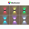 Solar Lights for Outside Solar Fence Lights Outdoor Waterproof LED Up and Down Solar Wall Lamp Porch Decor Garage Yard Garde