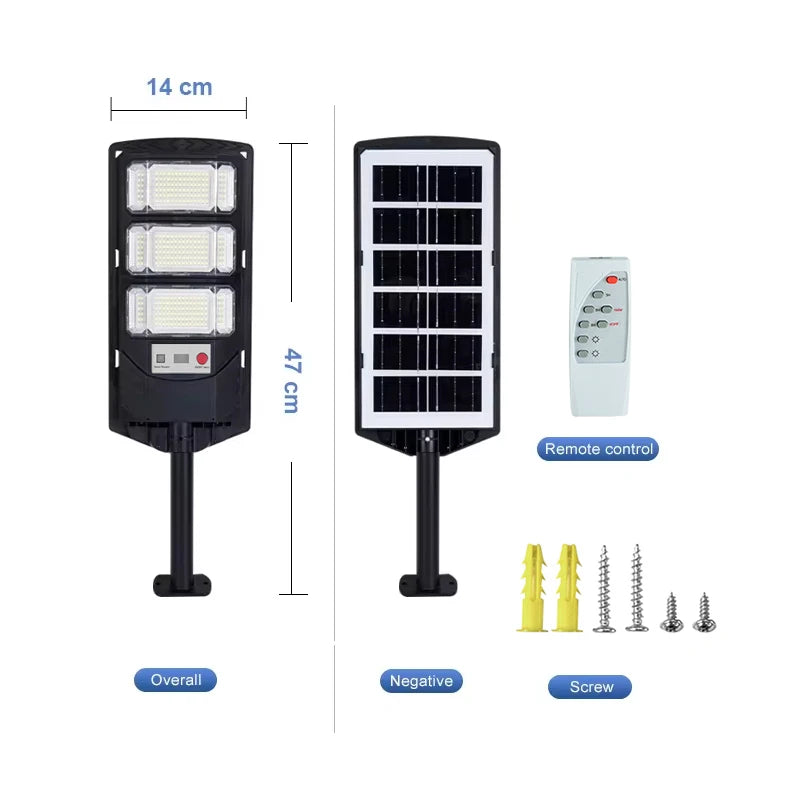 50000LM 1000W/800W/600W Solar Led Light Sunlight Outdoor Powerful Outdoor Motion Sensor Solar Lamp Garden Street Spotlight Lamp