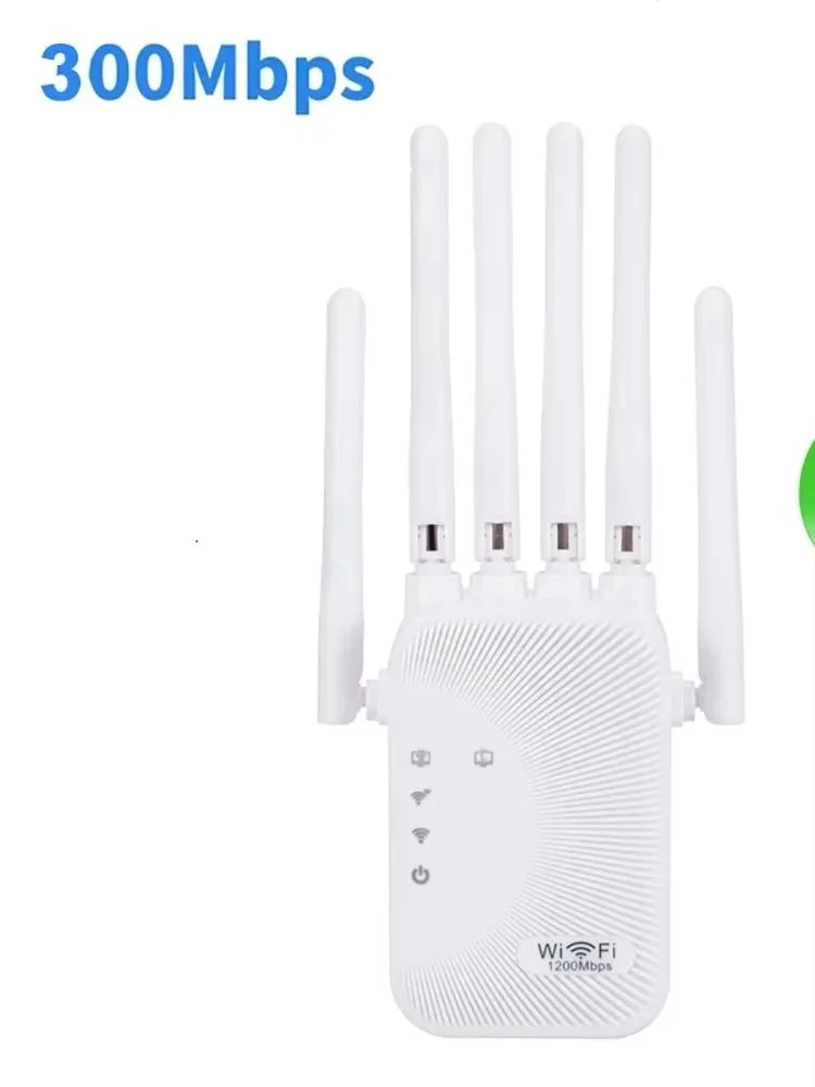 Dual Band Wifi AmplifierAC1200/AC300  2.4G/5G Repeater Network Expander Range Extender Wireless Router Signal Booster