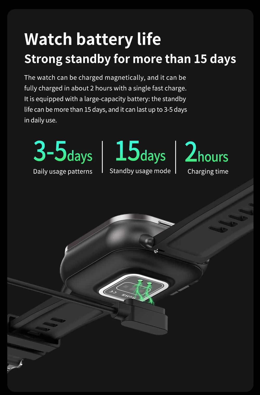 NFC Smart Watch TWS 2-in-1 Headset Bluetooth Call Heart Rate Blood Pressure Health Monitoring Headphones Play Music Smartwatch
