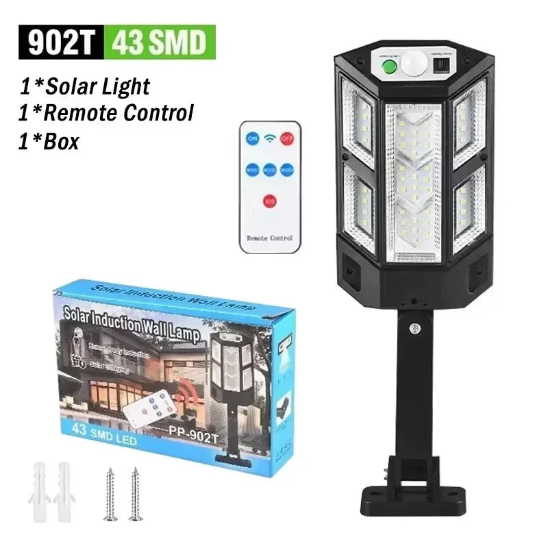 Solar LED Light, Outdoor Waterproof Wall Lamp, Dusk to Dawn Fence Lighting for Summer Garden Yard Porch Walkway Camping Home Dec
