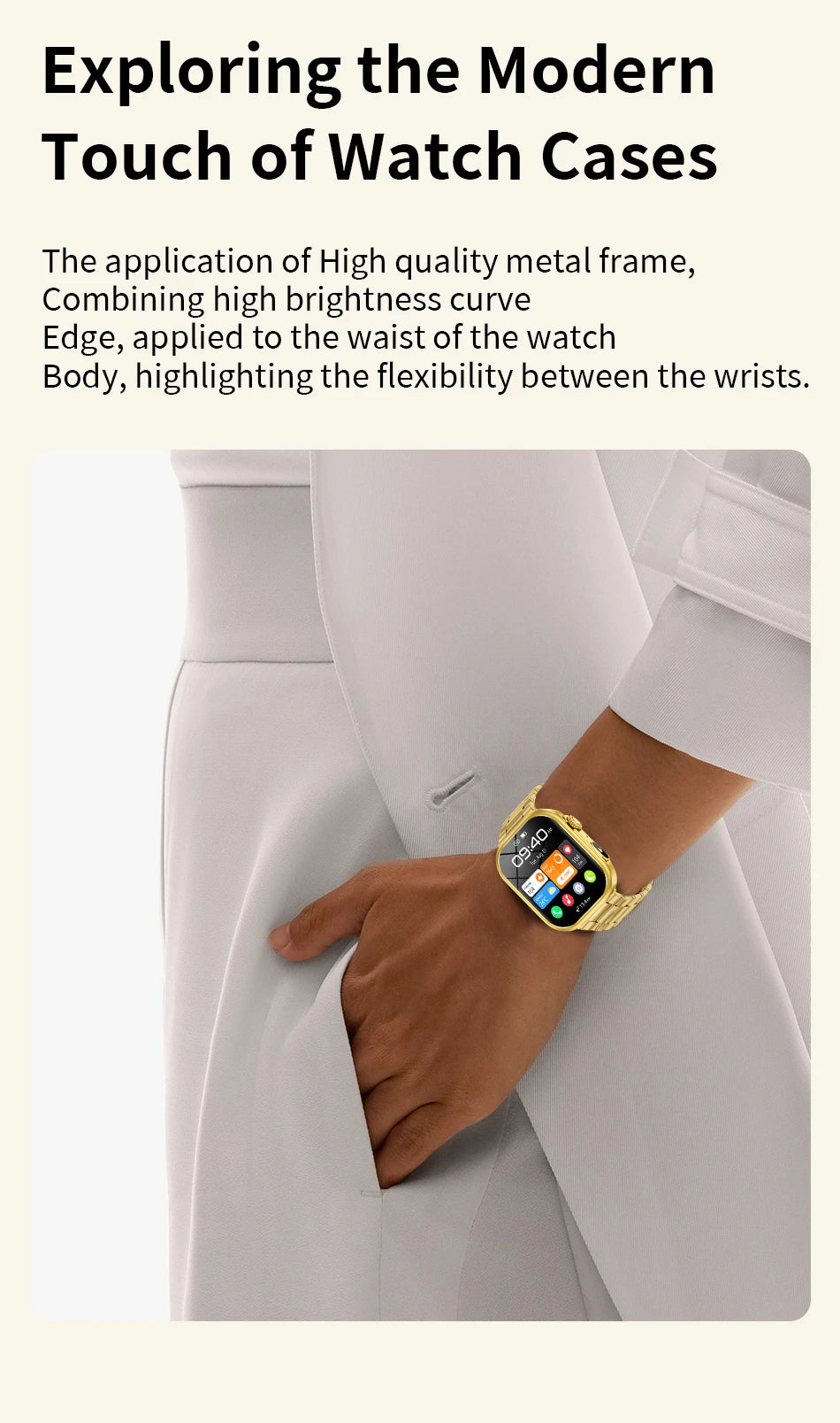 LIGE New Smart Watch Men 2.01'' HD Flashlight Bluetooth Call Heart Rate Sleep Health Monitor Sports Waterproof Smartwatch Women