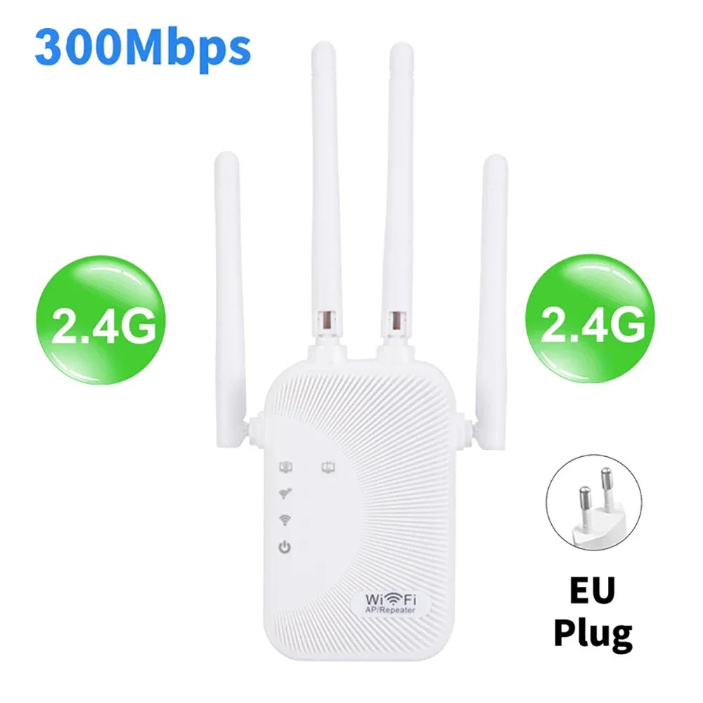 Dual Band Wifi AmplifierAC1200/AC300  2.4G/5G Repeater Network Expander Range Extender Wireless Router Signal Booster