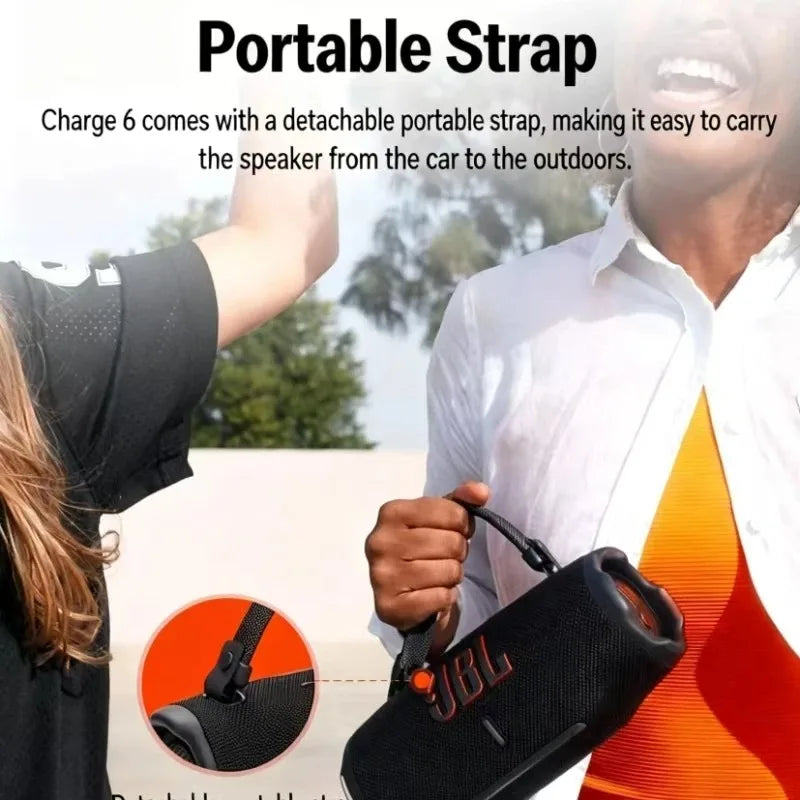 JBL Charge 6 Portable Bluetooth Speaker IP68 Waterproof Deep Bass Outdoor Wireless Stereo Speaker Power Bank Boombox
